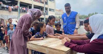 المؤتمر نت - أفادت وكالة الأمم المتحدة لإغاثة وتشغيل اللاجئين الفلسطينيين (أونروا) بأنّ طفلاً واحداً من بين كلّ خمسة أطفال في قطاع غزة فاتته اللقاحات الأساسية