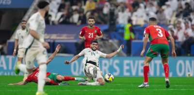 المؤتمر نت - حسم المنتخب المغربي صدارة المجموعة الثانية والتأهل إلى ربع نهائي كأس العرب لكرة القدم، عقب تغلبه على نظيره السعودي بهدف دون رد